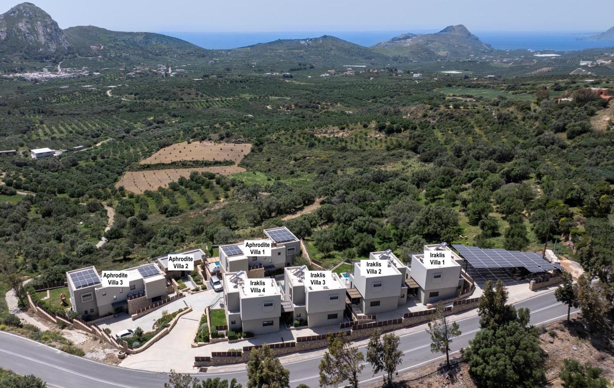 Porti Villas Iraklis Asomatoi Zewnętrze zdjęcie