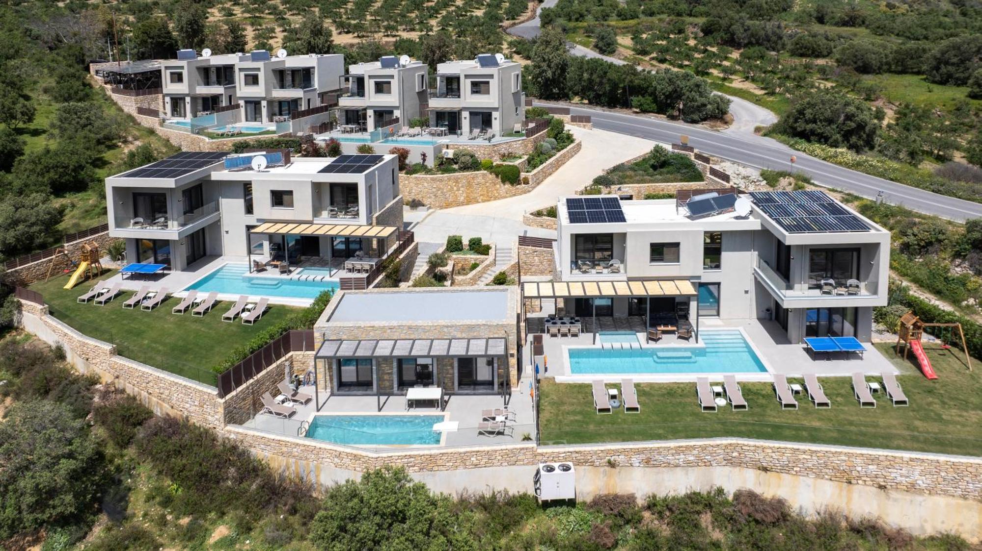 Porti Villas Iraklis Asomatoi Zewnętrze zdjęcie